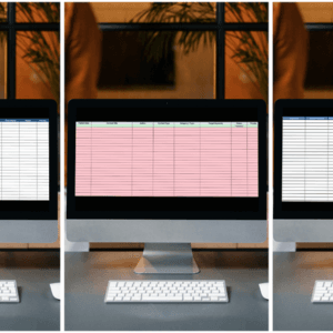 Mockup triple template bundle