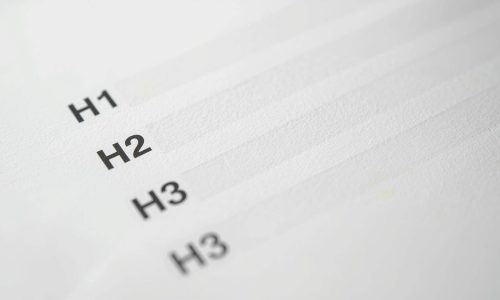 What is the difference between H1, H2 and H3
